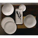 Dudson White Organic Rectangular Plates 346x156mm (6 Pack) Churchill