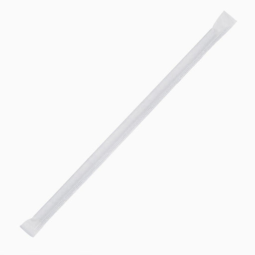 Fiesta Compostable Individually Wrapped Paper Straws Black (250 Pack) Fiesta Compostable