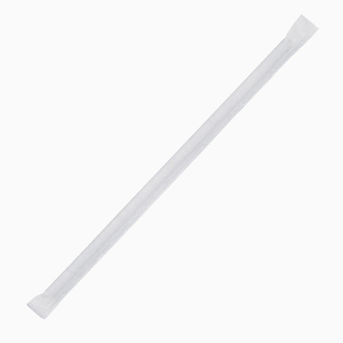 Fiesta Compostable Individually Wrapped Paper Straws Black (250 Pack) Fiesta Compostable