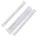 Fiesta Compostable Individually Wrapped Paper Cocktail Stirrer Straws Black (250 Pack) Fiesta Compostable