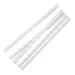 Fiesta Compostable Individually Wrapped Paper Straws Red Stripes (250 Pack) Fiesta Compostable
