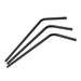 Fiesta Compostable Individually Wrapped Bendy Paper Straws Black (250 Pack) Fiesta Compostable