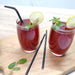 Fiesta Compostable Individually Wrapped Bendy Paper Straws Black (250 Pack) Fiesta Compostable