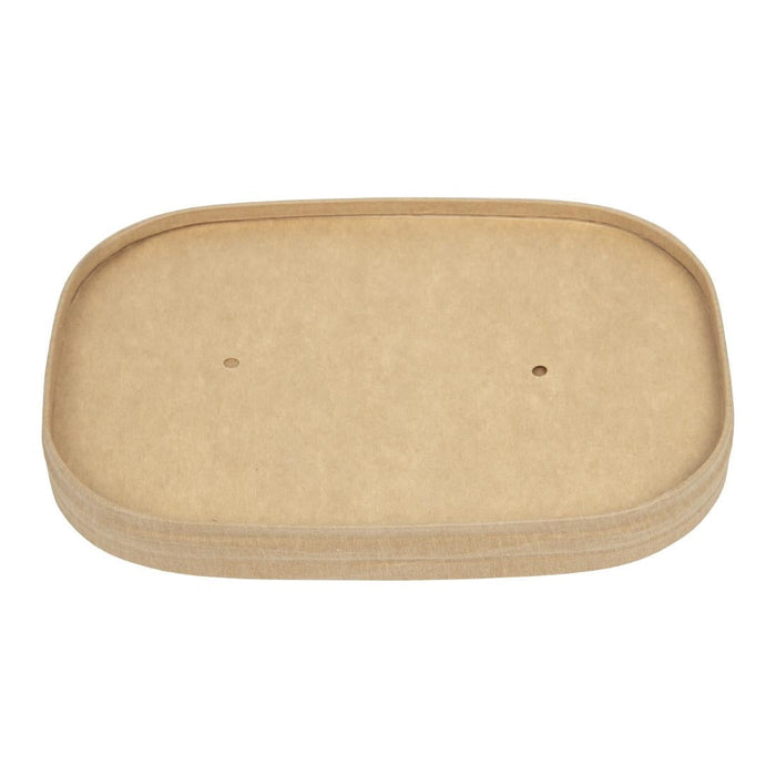 Colpac Stagione Microwavable Paperboard Food Box Lids (300 Pack) Colpac