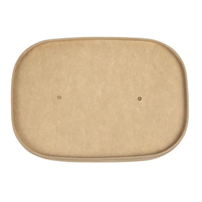 Colpac Stagione Microwavable Paperboard Food Box Lids (300 Pack) Colpac