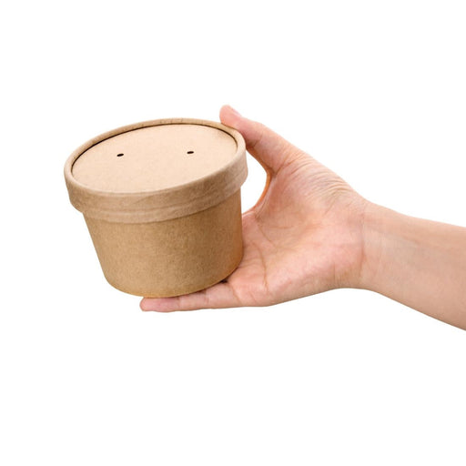Fiesta Recyclable Soup Containers 230ml/8oz 98mm (500 Pack) Fiesta Recyclable
