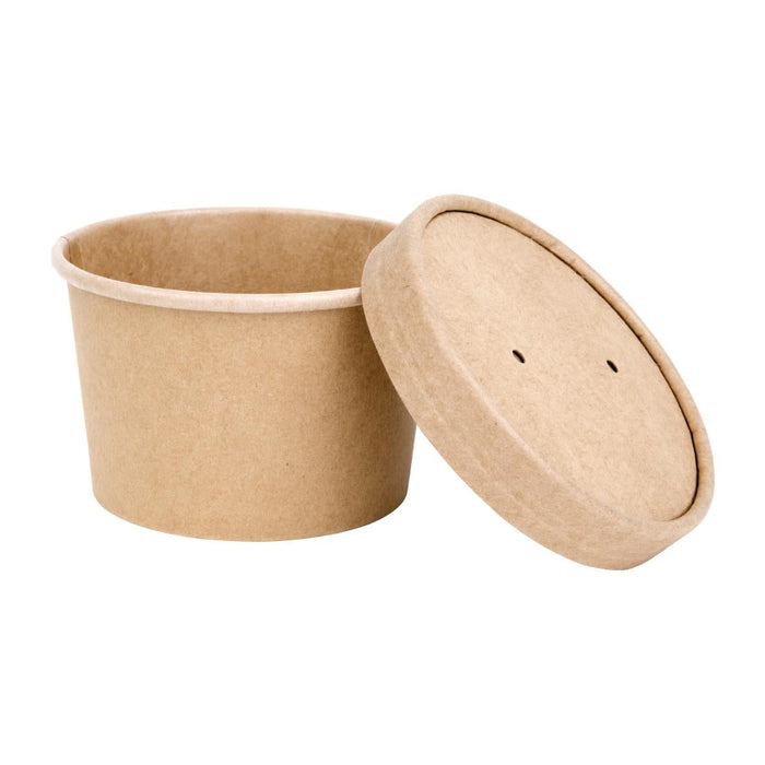 Fiesta Recyclable Soup Containers 230ml/8oz 98mm (500 Pack) Fiesta Recyclable