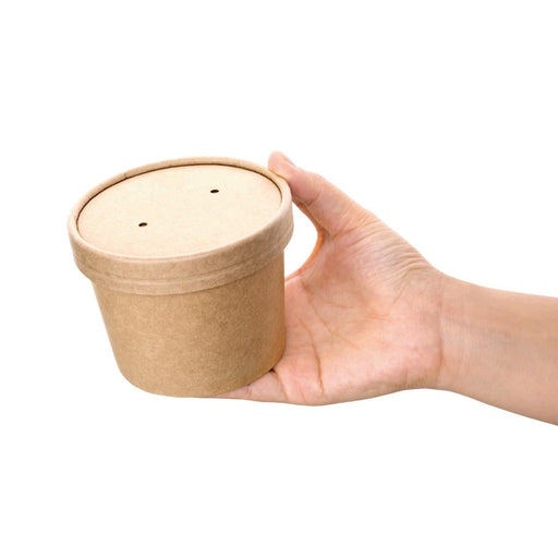 Fiesta Recyclable Soup Containers 340ml/12oz 98mm (500 Pack) Fiesta Recyclable