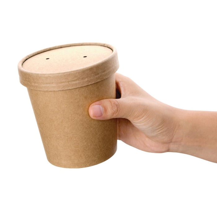 Fiesta Recyclable Soup Containers 455ml/16oz 98mm (500 Pack) Fiesta Recyclable
