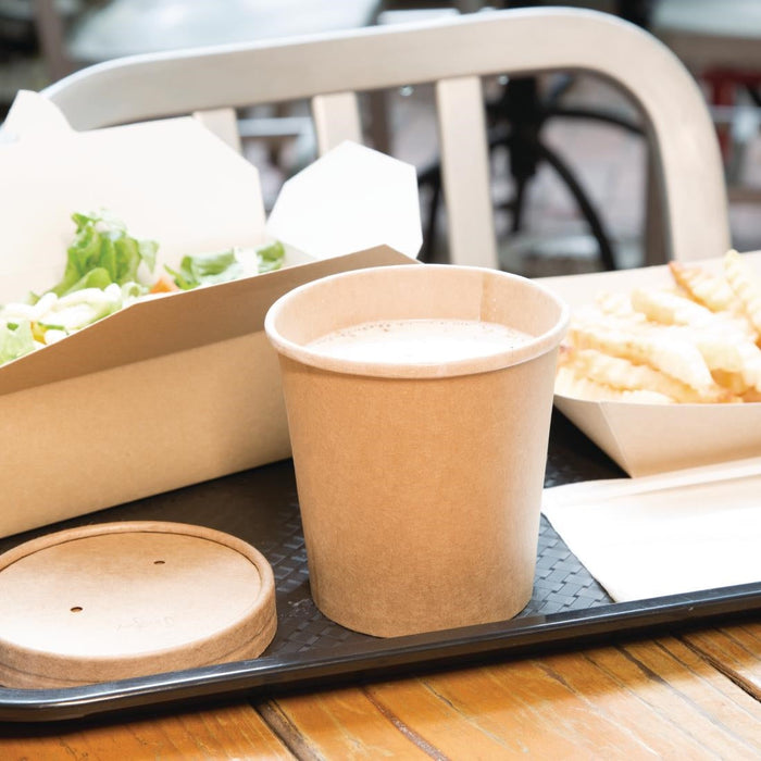 Fiesta Recyclable Soup Containers 455ml/16oz 98mm (500 Pack) Fiesta Recyclable