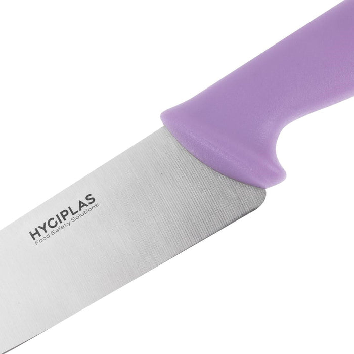 Hygiplas Cooks Knife Purple 21.8cm Hygiplas