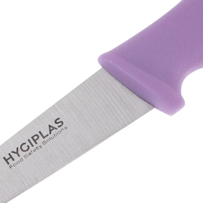 Hygiplas Paring Knife Purple 8.3cm Hygiplas
