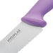 Hygiplas Serrated Pastry Knife Purple 25.4cm Hygiplas
