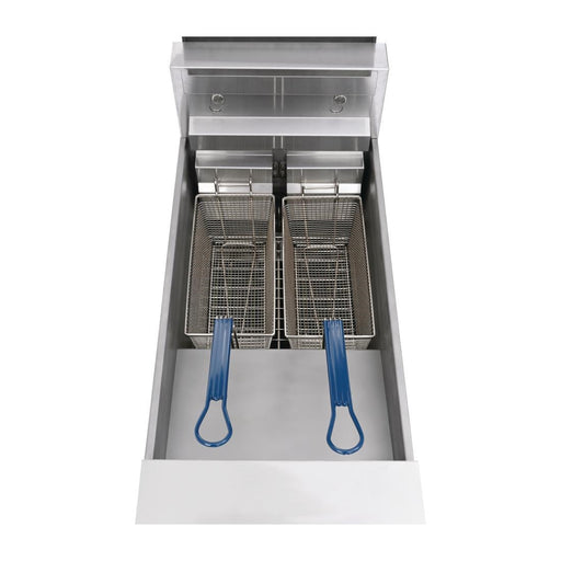 Pitco Single Tank Twin Basket Fryer SE14S-SSTC Pitco