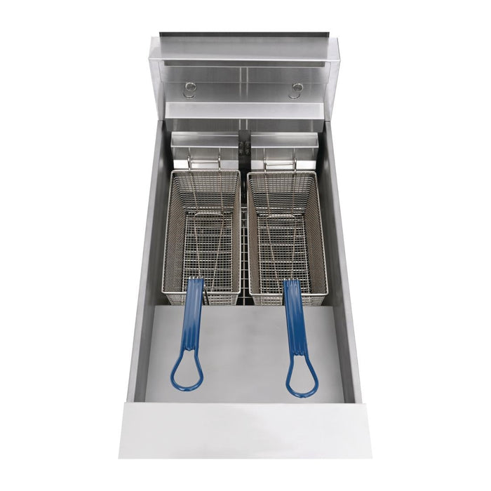 Pitco Single Tank Twin Basket Fryer SE14S-SSTC Pitco