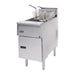 Pitco Single Tank Twin Basket Fryer SE14S-SSTC Pitco