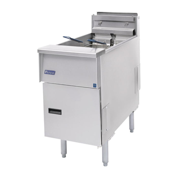 Pitco Single Tank Twin Basket Fryer SE14S-SSTC Pitco