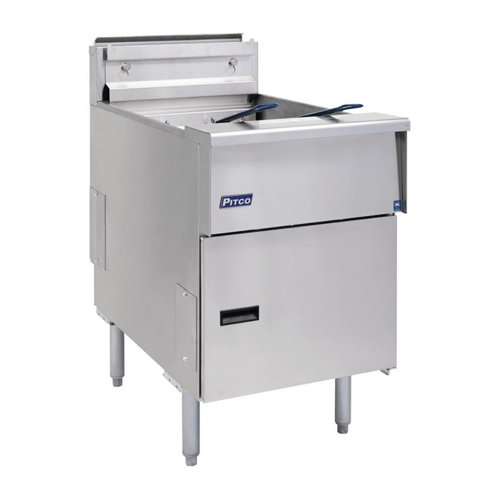 Pitco Single Tank Twin Basket Fryer SE18S-SSTC Pitco
