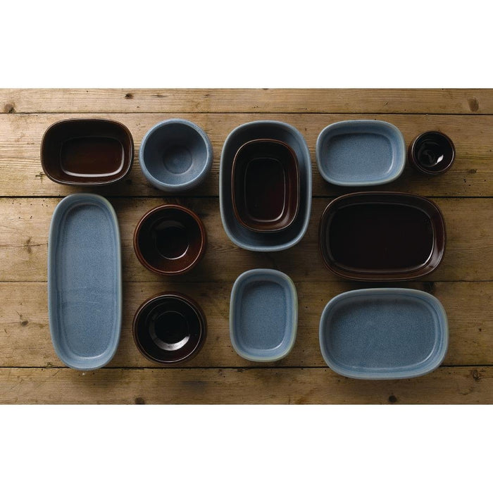 Churchill Emerge Oslo Blue Trays 230x95mm (6 Pack) Churchill