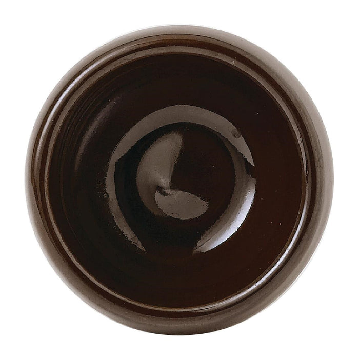Churchill Emerge Cinnamon Brown Dip Pots 570ml (12 Pack) Churchill