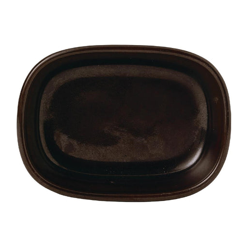 Churchill Emerge Cinnamon Brown Trays 120x90mm (6 Pack) Churchill