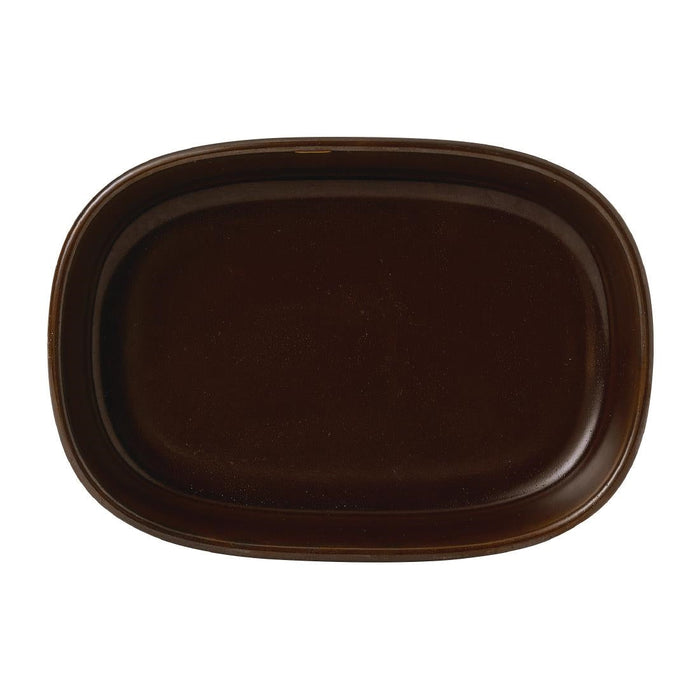 Churchill Emerge Cinnamon Brown Trays 170x117mm (6 Pack) Churchill