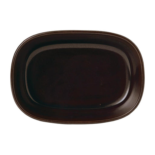 Churchill Emerge Cinnamon Brown Dishes 170x120mm (6 Pack) Churchill
