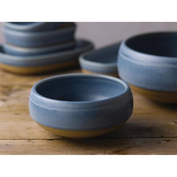Churchill Emerge Oslo Blue Bowls 158mm (6 Pack) Churchill