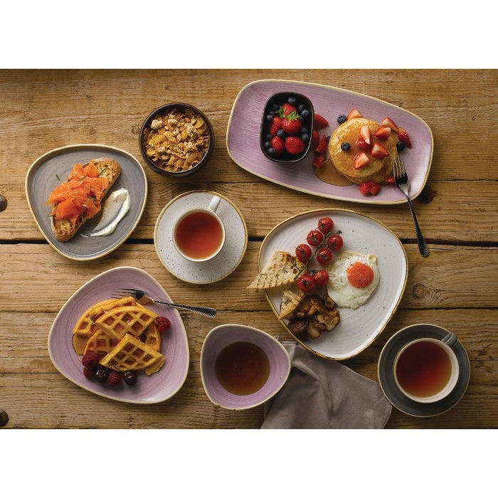 Churchill Stonecast Lotus Bowls Lavender 228mm (12 Pack) Churchill