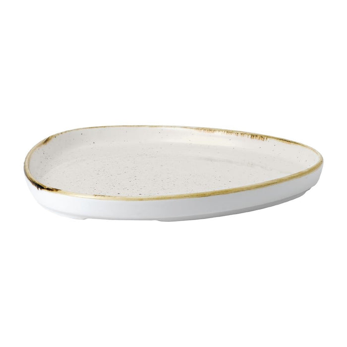 Churchill Stonecast Triangle Walled Chefs Plates 200mm (6 Pack) Churchill