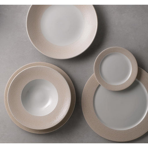 Churchill Isla Spinwash Deep Coupe Plates Sand 255mm (12 Pack) Churchill
