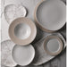 Churchill Studio Prints Kintsugi Agate Grey Lotus Plates 254mm (12 Pack) Churchill