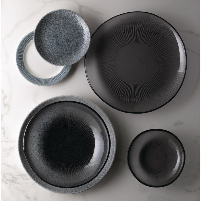 Churchill Bamboo Organic Glass Round Bowls 245mm (6 Pack) Churchill