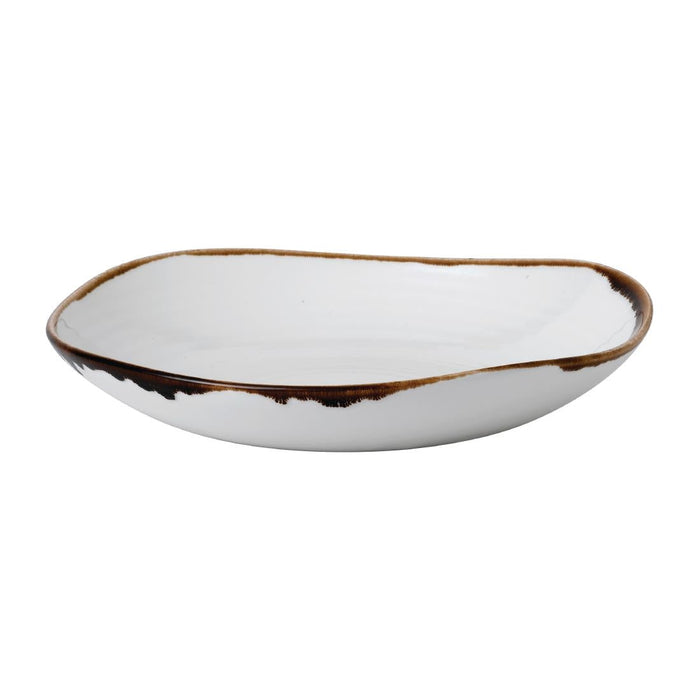 Dudson Harvest Organic Coupe Wobbly Bowls 295mm Natural (6 Pack) Churchill