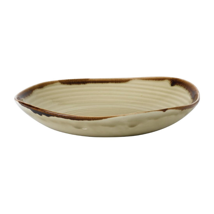 Dudson Harvest Organic Coupe Wobbly Bowls 295mm Linen (6 Pack) Churchill