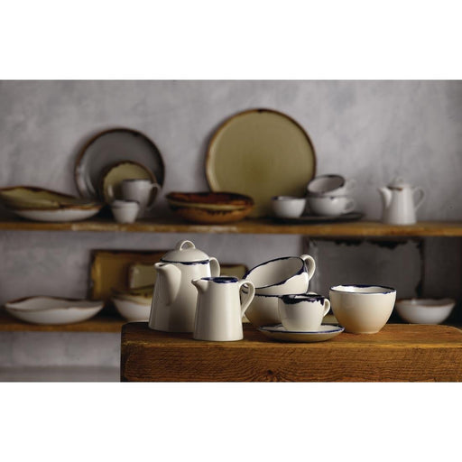 Dudson Harvest Espresso Saucers Ink 114mm (12 Pack) Churchill