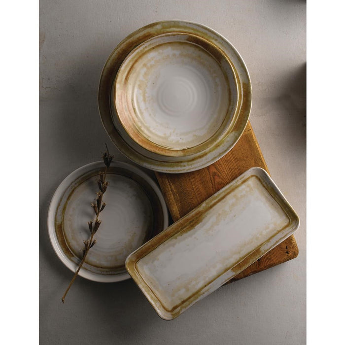 Dudson Finca Sandstone Organic Coupe Plates 290mm (12 Pack) Churchill