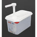 Araven Sauce Dispenser with Pump 1/4 GN Araven