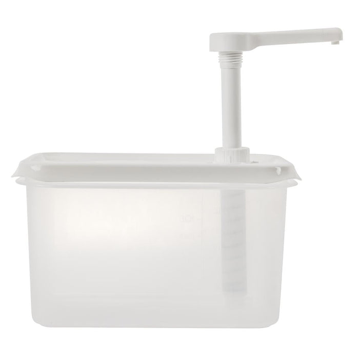 Araven Sauce Dispenser with Pump 1/4 GN Araven