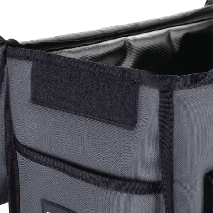 Vogue Insulated Top Loading Delivery Bag Grey 330x230x330mm Vogue
