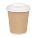 Fiesta Compostable Bagasse Coffee Cup Lids 225ml / 8oz (1000 Pack) Fiesta Compostable