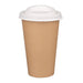Fiesta Compostable Bagasse Coffee Cup Lids 340ml / 12oz (1000 Pack) Fiesta Compostable