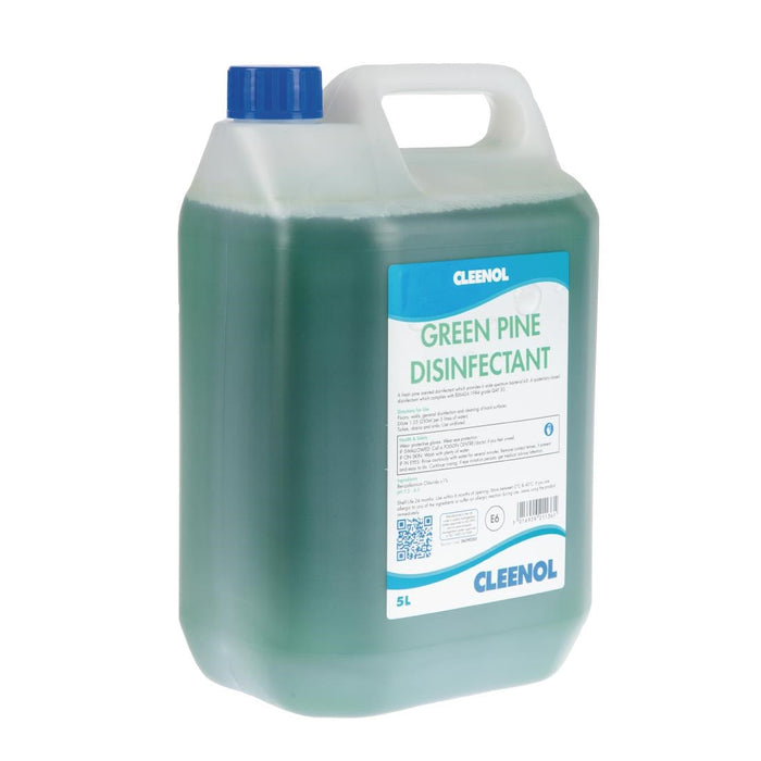 Cleenol Green Pine Disinfectant 5Ltr (2 Pack) Cleenol