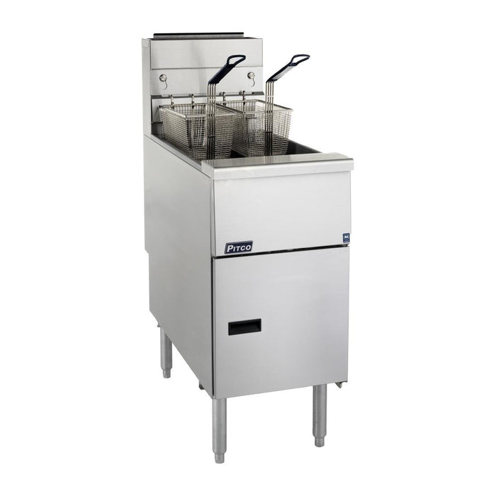 Pitco Twin Basket Single Tank Solstice LPG Fryer SG14S Pitco