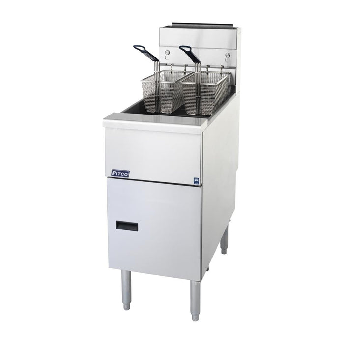 Pitco Twin Basket Single Tank Solstice LPG Fryer SG14S Pitco