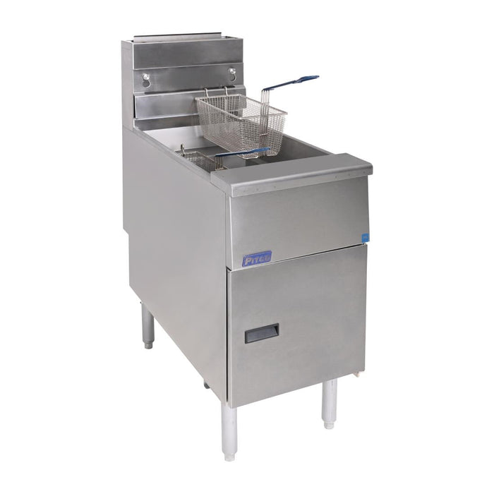 Pitco Twin Basket Single Tank Solstice Natural Gas Fryer SG14S Pitco