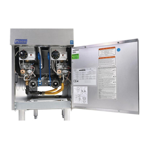 Pitco Twin Tank Solstice Natural Gas Fryer SG14TS Pitco