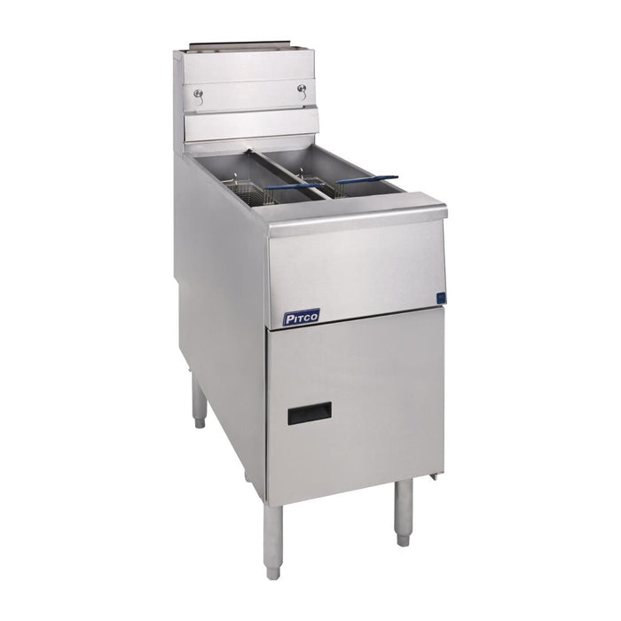 Pitco Twin Tank Solstice Natural Gas Fryer SG14TS Pitco