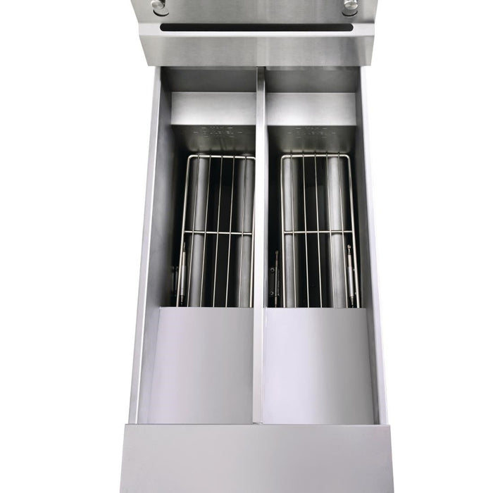 Pitco Twin Tank Solstice Natural Gas Fryer SG14TS Pitco