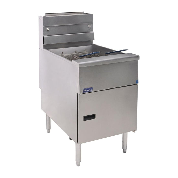 Pitco Twin Basket Single Tank Solstice LPG Fryer SG18S Pitco